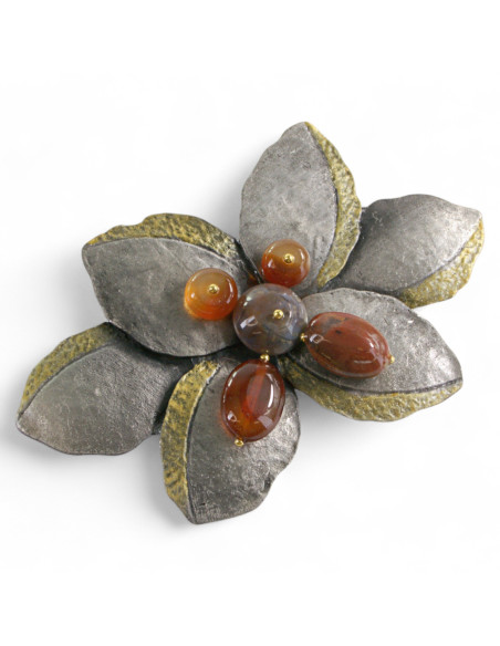 BROSZKA BROSZA GALERYJNA DUŻY KWIAT XL Lolita Accessories