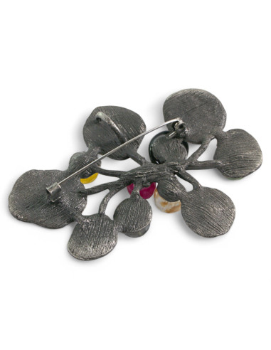 BROSZKA BROSZA GALERYJNA DUŻY KWIAT XL z...