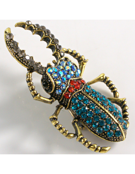 BROSZKA BROSZA OWAD SKARABEUSZ CHRZĄSZCZ  LOLITA AKCESORIA