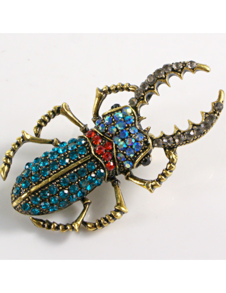 BROSZKA BROSZA OWAD SKARABEUSZ CHRZĄSZCZ  LOLITA AKCESORIA