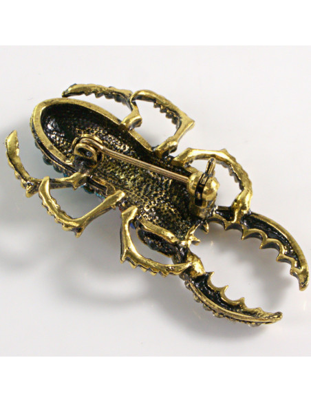 BROSZKA BROSZA OWAD SKARABEUSZ CHRZĄSZCZ  LOLITA AKCESORIA