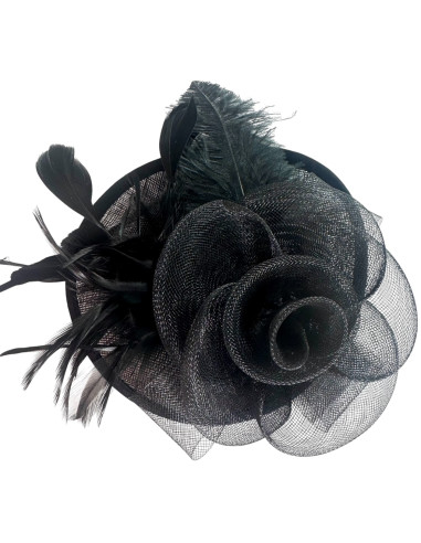 STROIK na GŁOWĘ Z OZDOBĄ TOCZEK FASCYNATOR Z...