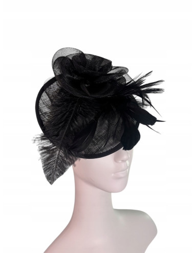 STROIK na GŁOWĘ Z OZDOBĄ TOCZEK FASCYNATOR Z...