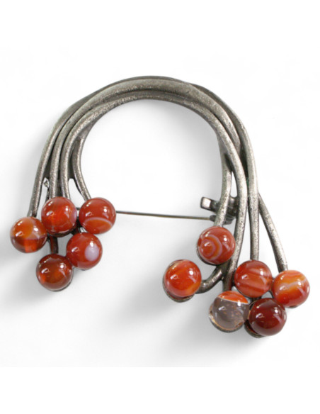 BROSZKA BROSZA ZAWIJAS JARZĘBINA  LOLITA AKCESORIA