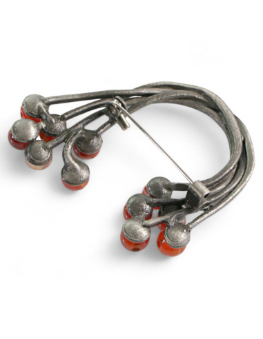 BROSZKA BROSZA ZAWIJAS JARZĘBINA  LOLITA AKCESORIA