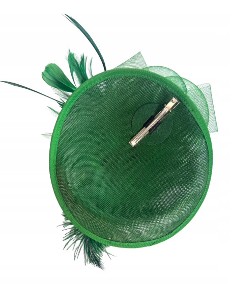 STROIK na GŁOWĘ Z OZDOBĄ TOCZEK FASCYNATOR Z PIÓRAMI Lolita AKCESORIA