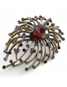 BROSZKA BROSZA MEDUZA Z BRĄZOWYM OCZKIEM LOLITA AKCESORIA 2