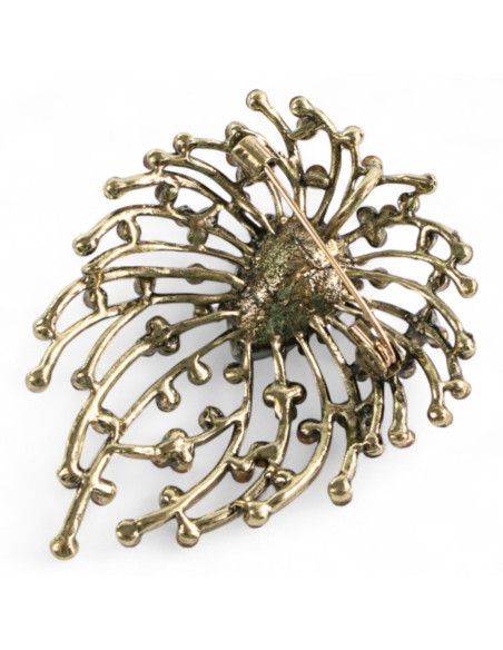 BROSZKA BROSZA MEDUZA Z BRĄZOWYM OCZKIEM LOLITA AKCESORIA