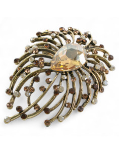 BROSZKA BROSZA MEDUZA ZE ZŁOTYM OCZKIEM LOLITA AKCESORIA