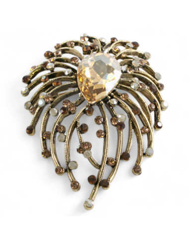 BROSZKA BROSZA MEDUZA ZE ZŁOTYM OCZKIEM LOLITA...