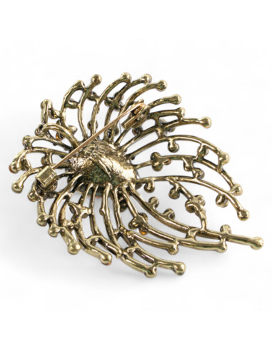 BROSZKA BROSZA MEDUZA ZE ZŁOTYM OCZKIEM LOLITA...