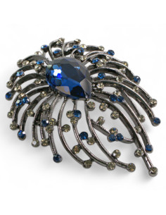 BROSZKA BROSZA MEDUZA Z GRANATOWYM OCZKIEM LOLITA AKCESORIA 2