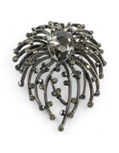 BROSZKA BROSZA MEDUZA Z SZARYM OCZKIEM LOLITA AKCESORIA