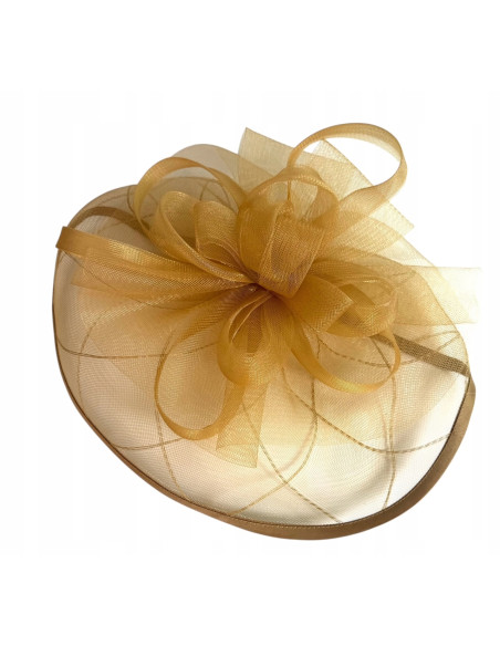 STROIK na GŁOWĘ Z OZDOBĄ TOCZEK FASCYNATOR Lolita AKCESORIA