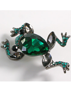 BROSZKA BROSZA  ZIELONY ZIELONA ŻABA ŻABKA LOLITA AKCESORIA
