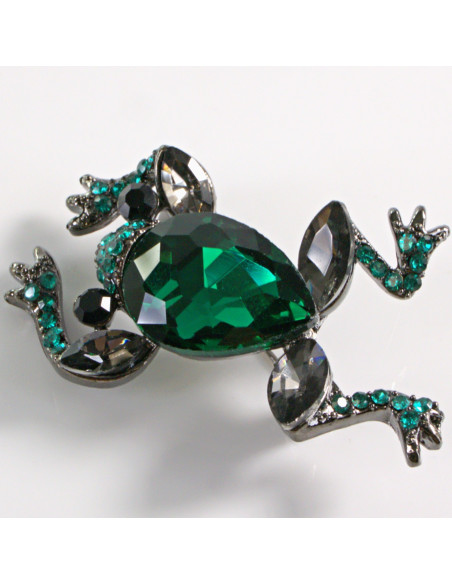 BROSZKA BROSZA  ZIELONY ZIELONA ŻABA ŻABKA LOLITA AKCESORIA