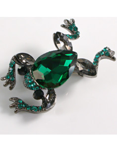 BROSZKA BROSZA  ZIELONY ZIELONA ŻABA ŻABKA LOLITA AKCESORIA 2