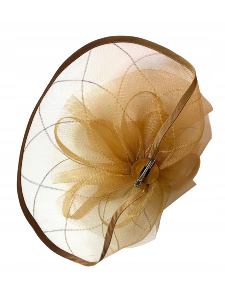 STROIK na GŁOWĘ Z OZDOBĄ TOCZEK FASCYNATOR Lolita AKCESORIA