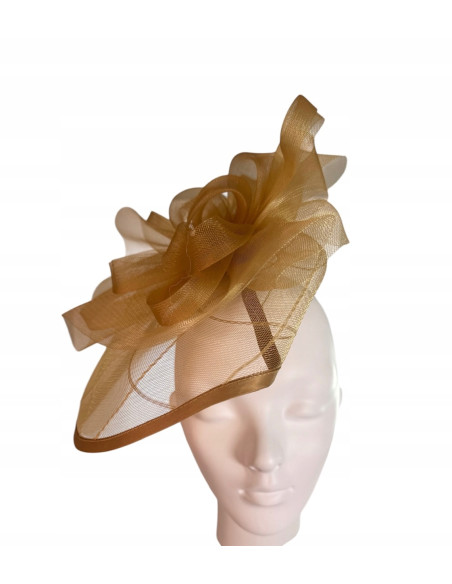 STROIK na GŁOWĘ Z OZDOBĄ TOCZEK FASCYNATOR Lolita AKCESORIA