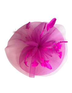 STROIK na GŁOWĘ Z OZDOBĄ TOCZEK FASCYNATOR Lolita AKCESORIA