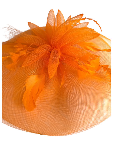 STROIK na GŁOWĘ Z OZDOBĄ TOCZEK FASCYNATOR Lolita AKCESORIA