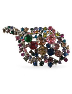 BROSZKA BROSZA  WIKTORIAŃSKA KOLOROWY MEDALION  LOLITA... 2