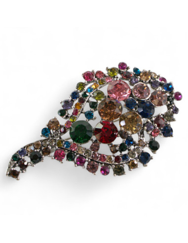 BROSZKA BROSZA  WIKTORIAŃSKA KOLOROWY MEDALION...