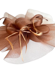 STROIK na GŁOWĘ Z OZDOBĄ TOCZEK FASCYNATOR Lolita AKCESORIA 2