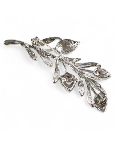 BROSZKA BROSZA  SREBRNA WIĄZANKA TULIPANÓW...