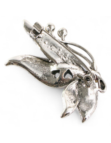 BROSZKA BROSZA CZERWONY MOTYL MOTYLEK  LOLITA...