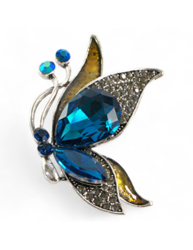 BROSZKA BROSZA NIEBIESKI MOTYL MOTYLEK  LOLITA...