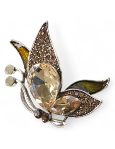 BROSZKA BROSZA ZŁOTY  MOTYL MOTYLEK  LOLITA AKCESORIA 2