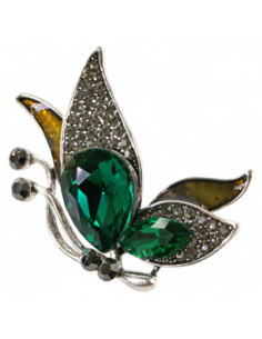 BROSZKA BROSZA ZIELONY  MOTYL MOTYLEK  LOLITA AKCESORIA 2