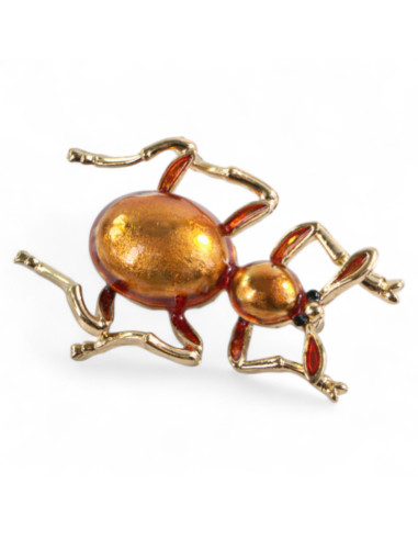 BROSZKA BROSZA ZŁOTA MRÓWKA OWAD  LOLITA AKCESORIA