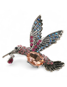 BROSZKA BROSZA PTAK PTASZEK KOLIBER  LOLITA AKCESORIA