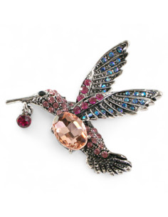 BROSZKA BROSZA PTAK PTASZEK KOLIBER  LOLITA AKCESORIA 2