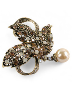 BROSZKA BROSZA WIKTORIAŃSKE LIŚCIE LIŚĆ Z ZAWIESZKĄ... 2