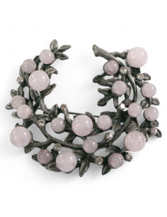 BROSZKA BROSZA GALERYJNA GAŁĄZKA Z ROŻOWYMI KORALIKAMI... 2