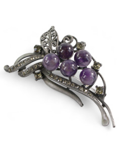 BROSZKA BROSZA GALERYJNA WIĄZANKA Z FIOLETOWYMI... 2