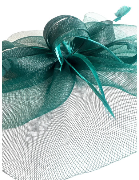 STROIK na GŁOWĘ Z OZDOBĄ TOCZEK FASCYNATOR Lolita AKCESORIA