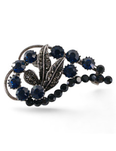 BROSZKA BROSZA  ASYMETRYCZNY ZAWIJAS Z KAMIENIAMI GRANAT... 2