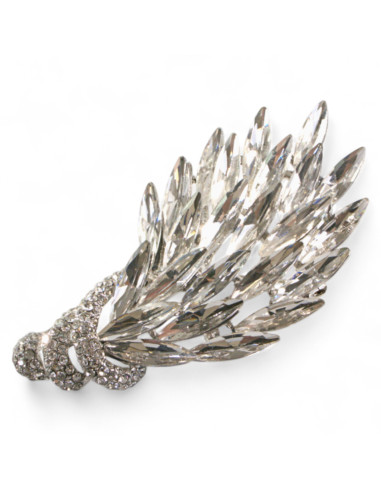 BROSZKA BROSZA  SREBRNY DUŻY  RÓG OBFITOŚCI...