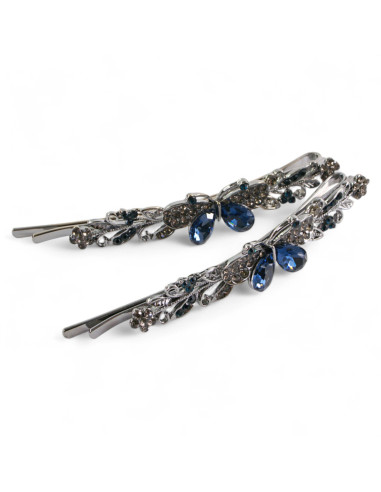 Wsuwka do włosów Motylki z kryształkami 2 szt....