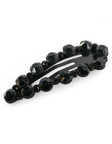 WIECZOROWA ELEGANCKA SPINKA DO WŁOSÓW CZARNE...