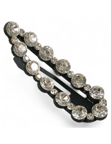 WIECZOROWA ELEGANCKA SPINKA DO WŁOSÓW CYRKONIE LOLITA AKCESORIA
