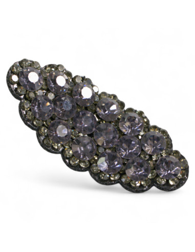 WIECZOROWA ELEGANCKA SPINKA DO WŁOSÓW FIOLETOWE...