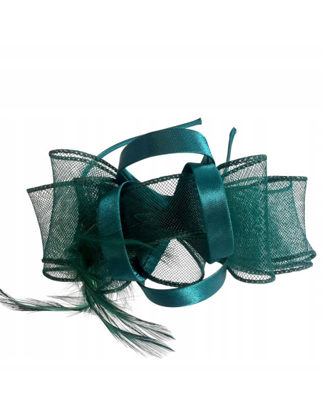 KOKARDA Z MATERIAŁU na GŁOWĘ KOKARDA FASCYNATOR Lolita Accessories