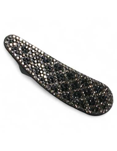 WIECZOROWA ELEGANCKA SPINKA DO WŁOSÓW GRAFITOWE...