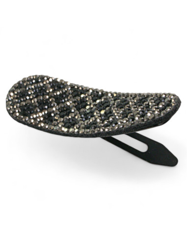 WIECZOROWA ELEGANCKA SPINKA DO WŁOSÓW GRAFITOWE...