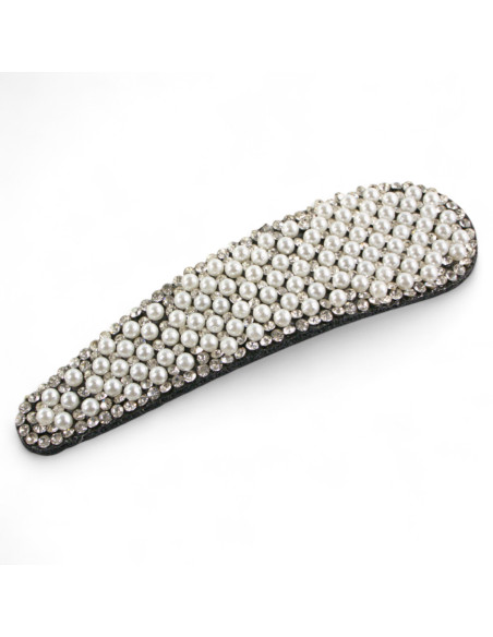WIECZOROWA ELEGANCKA SPINKA DO WŁOSÓW PEREŁKI CYRKONIE LOLITA AKCESORIA